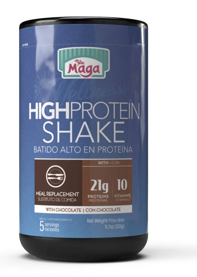 Maga High Protein Meal Replacement Shake Chocolate 11.4 oz