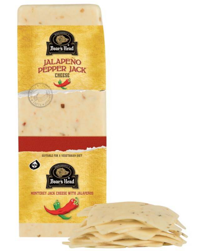 Boar's Head Jalapeño Pepper Jack Cheese STO 8 oz