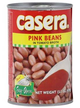 Casera Habichuelas Rosadas 15.5 oz