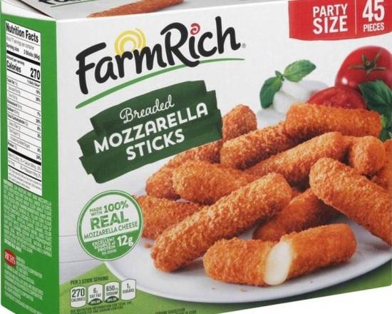 Farm Rich Breaded Mozzarella Sticks Party Size 52 oz