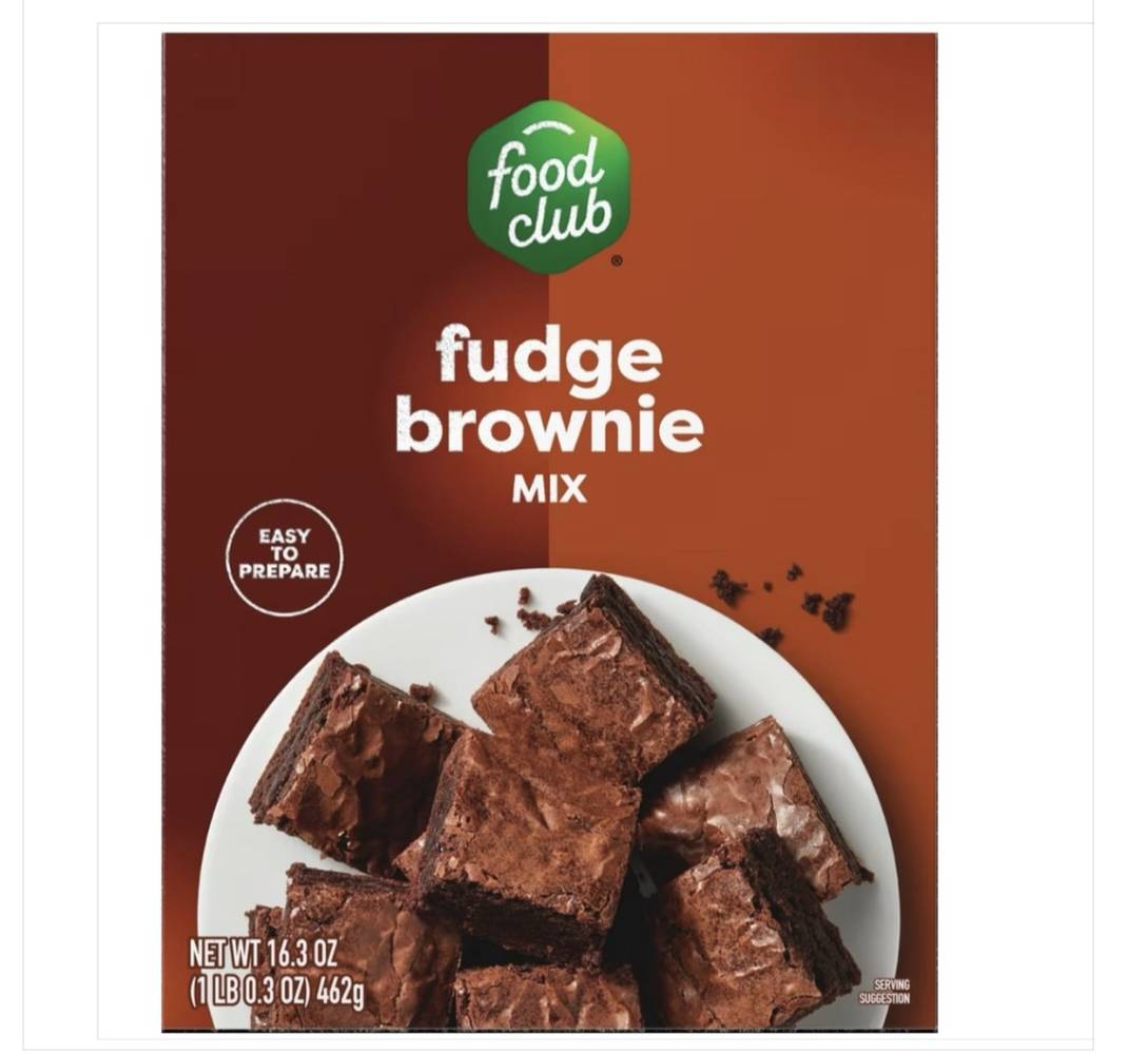 Food Club Fudge Brownie Mix 16.3 oz