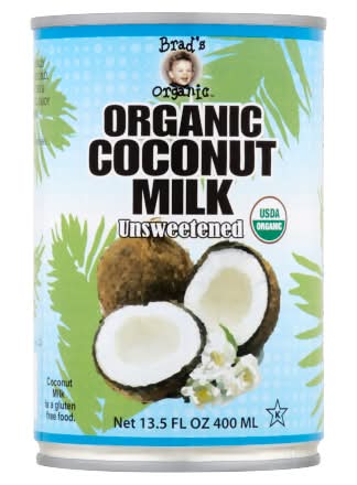 Brad's Organic Unsweetened Coconut Milk 13.5 oz