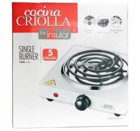 Cocina Criolla Single Stovetop Burner