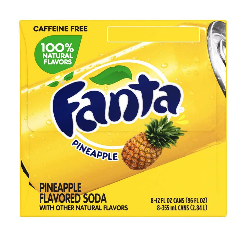 Fanta Pineapple 8-12 oz