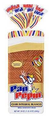 Pan Pepín Club Integral Blanco 24 oz