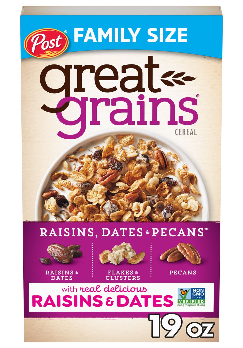 Post Great Grains Raisins Dates & Pecans