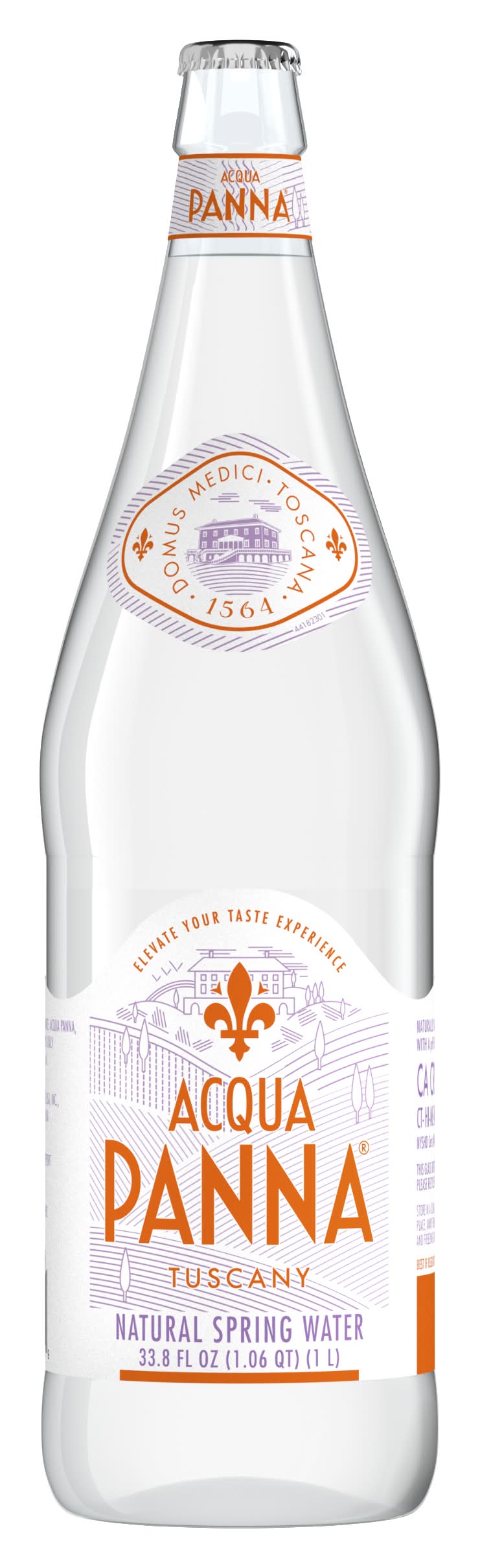 Acqua Panna Glass Bottle 1 L