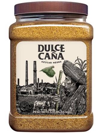 Dulce de Caña Azúcar Negra Envase Plástico 3.3 lbs