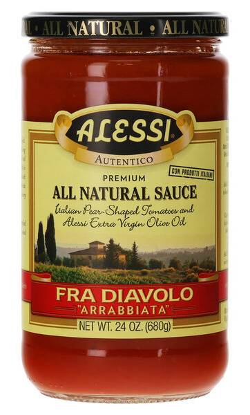 Alessi Fra Diavolo Arrabiatta Sauce 24 oz