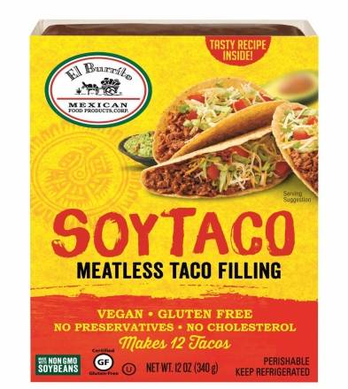 El Burrito SoyTaco Meatless Taco Filling