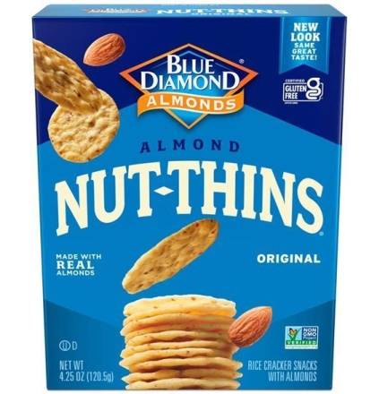 Blue Diamond Almond Nut-Thins Original 4.25 oz