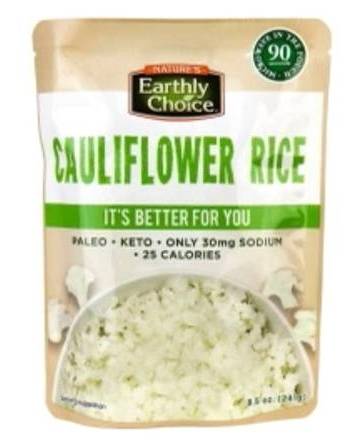 Earthly Choice Riced Cauliflower