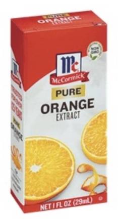 McCormick Pure Orange Extract 1 oz