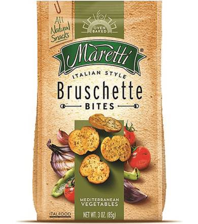 Maretti Bruschette Chips Mediterranean Vegetables 3 oz