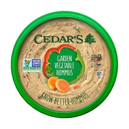 Cedar’s Garden Vegetable Hummus 8 oz