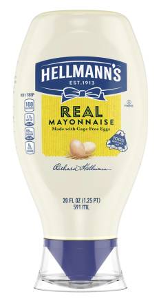 Hellmann’s Squeezable Mayonnaise 20 oz