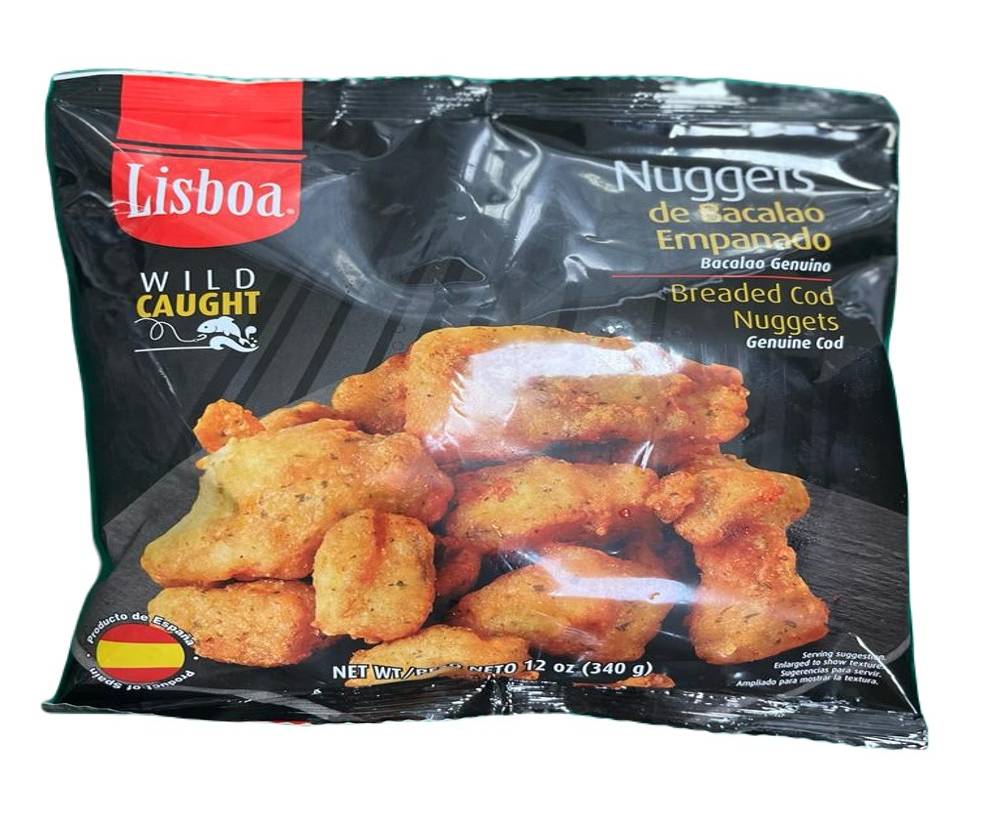 Lisboa Nuggets De Bacalao Empanado 12 oz