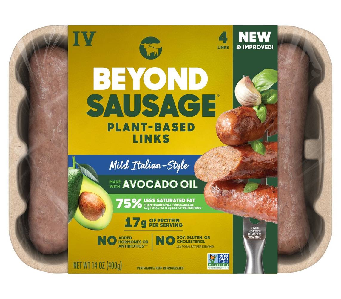 Beyond Meat Beyond Sausage Mild Italian 14 oz