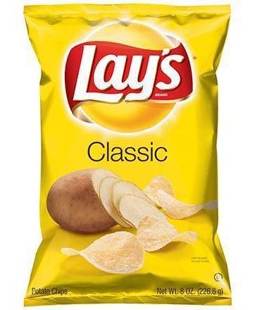 Lay’s Classic Potato Chips 8 oz