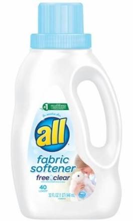 All Free & Clear Fabric Softener 32 oz