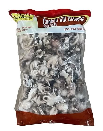 Sea Best Cooked Cut Octopus 16 oz