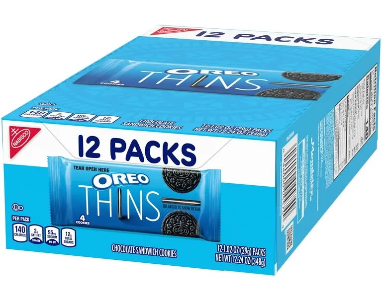 Oreo Thins 12-1.02 oz
