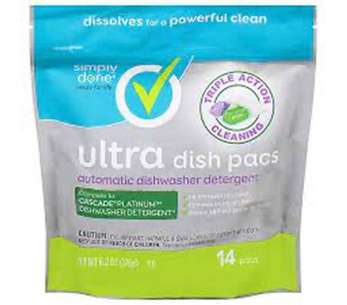 Simply Done Ultra Dish Pacs 14 ct