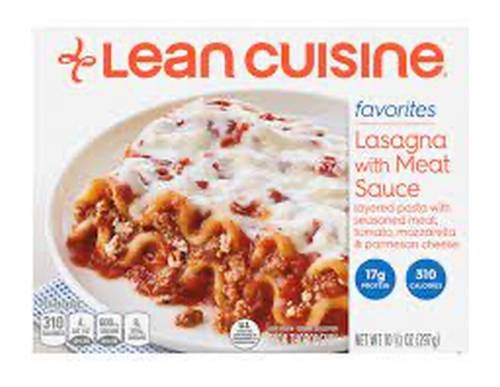 Lean Cuisine Lasagna with Meat Sauce