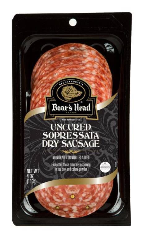 Boar's Head Uncured Sopressata Dried Sausage 8 oz