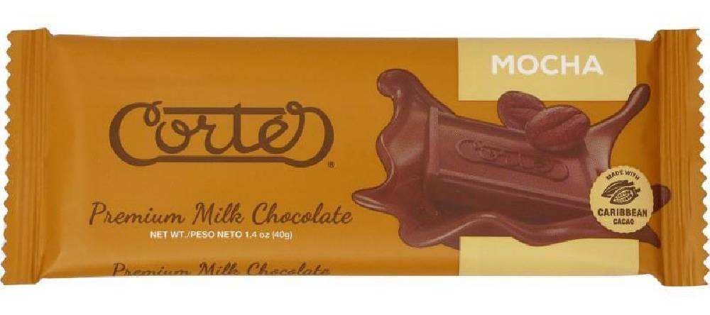Cortes Barra de Chocolate Mocha 1.41 oz