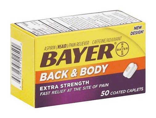 Bayer Back & Body 500mg 