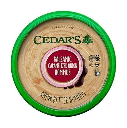 Cedar’s Original Balsamic Caramelized Onion Hummus 8 oz