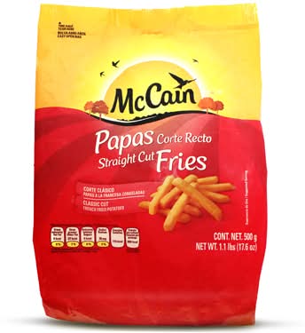 McCain Straight Cut Fries 17.6 oz