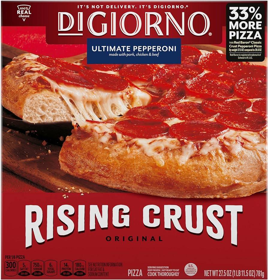 DiGiorno Original Rising Crust Pepperoni Pizza 27.5 oz