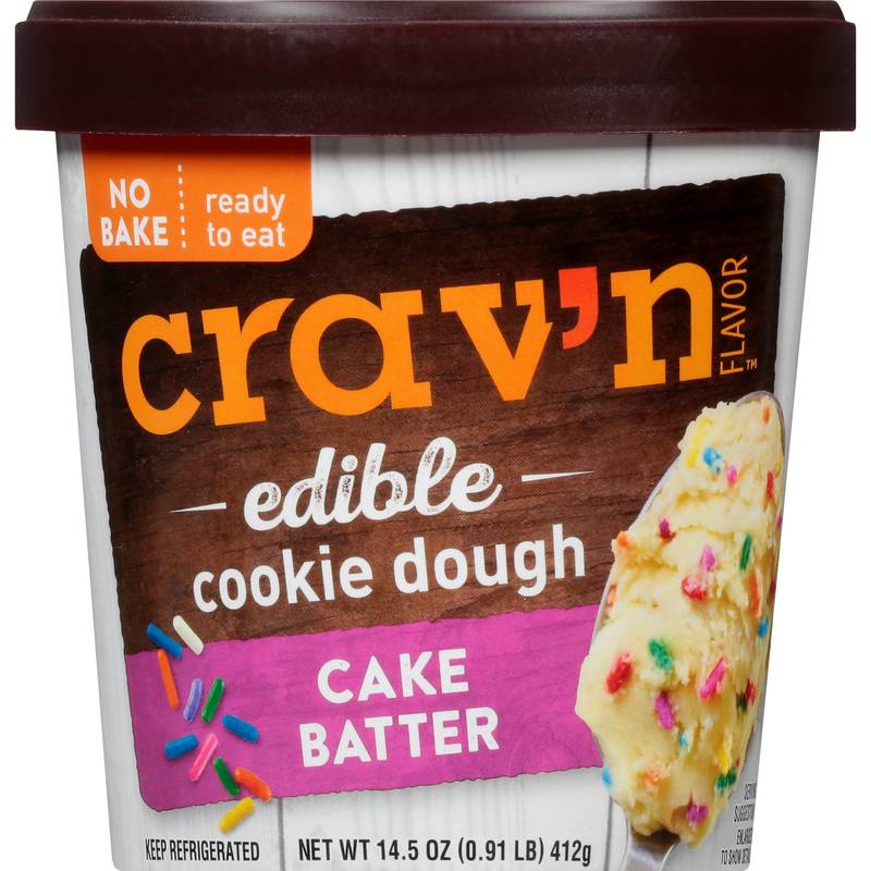 Crav'n Edible Cookie Dough Cake Batter 15 oz