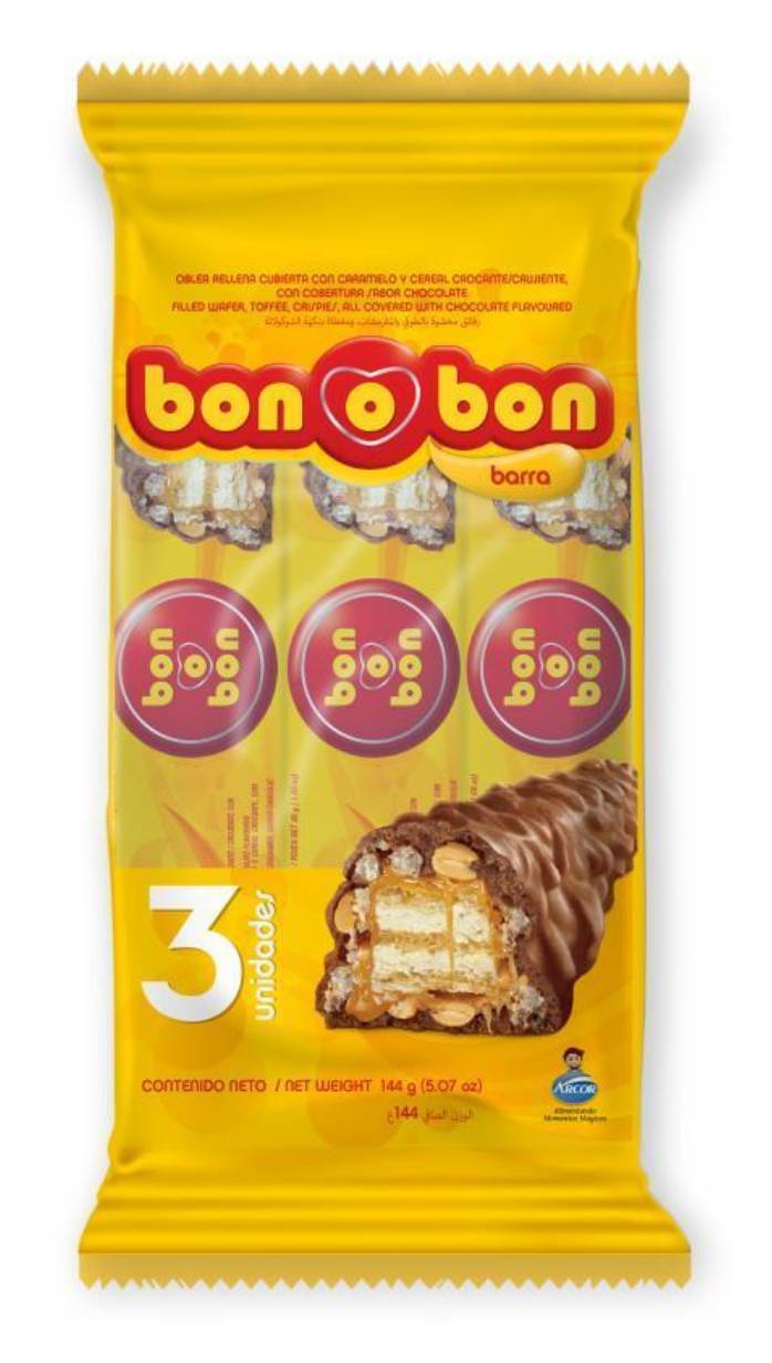 Bon o Bon Barra Chocolate 3 ct
