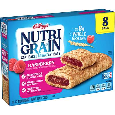 Kellogg’s Nutrí-Grain Raspberry Breakfast Bars 8 ct