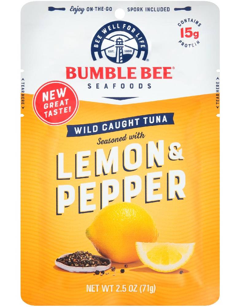 Bumble Bee Wild Caught Tuna Lemon Pepper