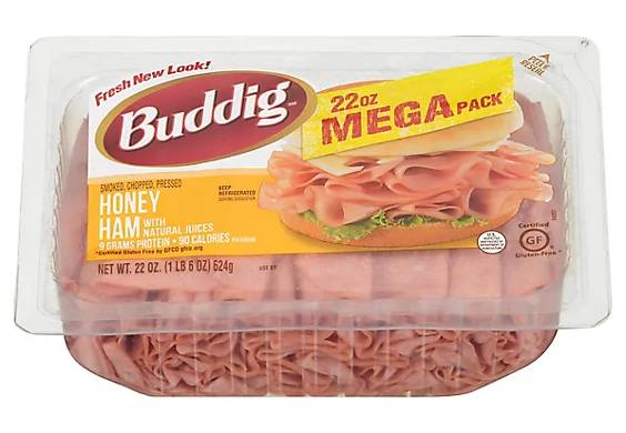 Buddig Honey Ham Mega Pack 22 oz