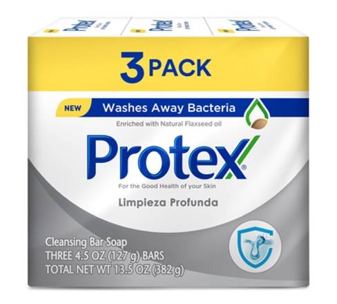 Protex Deep Clean Soap Bars 3 ct