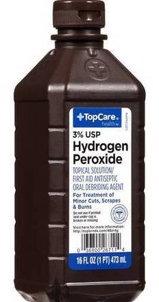 TopCare Hydrogen Peroxide 16 oz