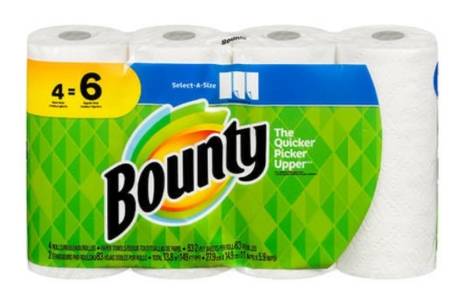 Bounty 110 2-Ply Select-a-Size 4=6 Rolls