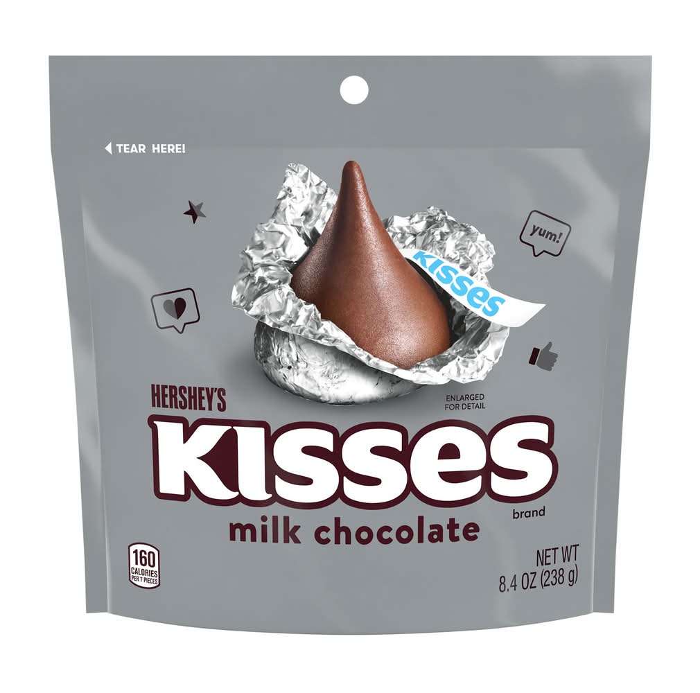 Hershey’s Milk Chocolate Kisses 8.4 oz