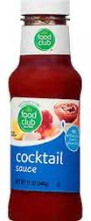 Food Club Cocktail Sauce 12 oz
