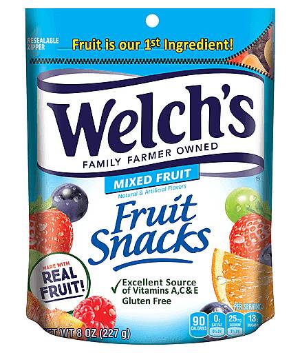 Welch’s Fruit Snacks Mixed Fruit 8 oz
