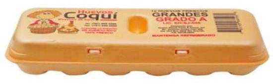 Coqui Huevos Grandes 12 ct