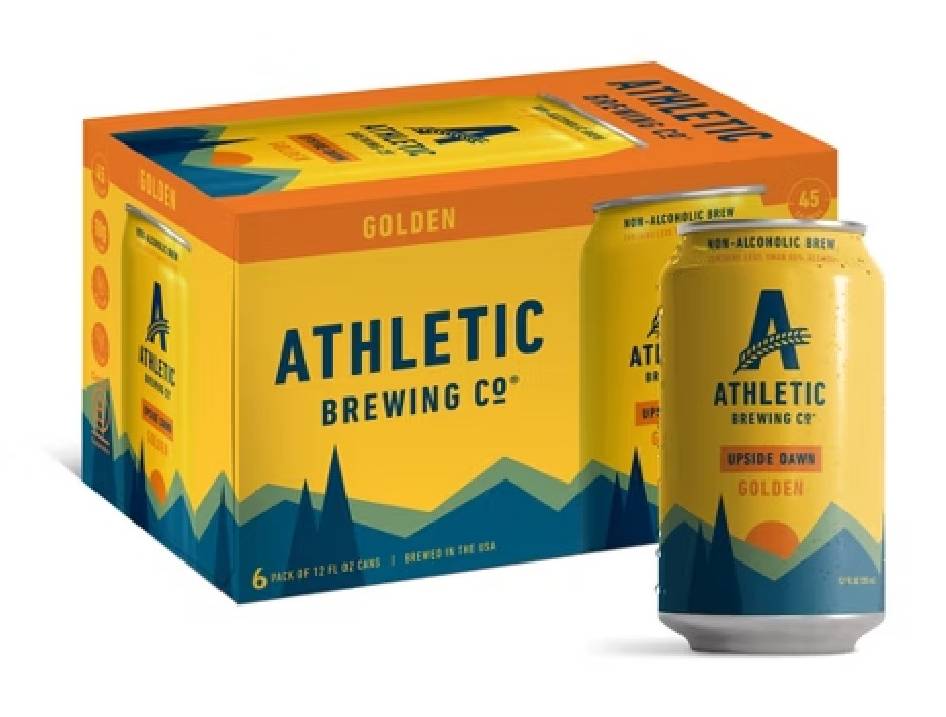 Athletic Upside Dawn Golden Non-Alcoholic Beer 6-12 oz