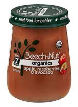 Beech-Nut Organics Apple, Raspberry & Avocado