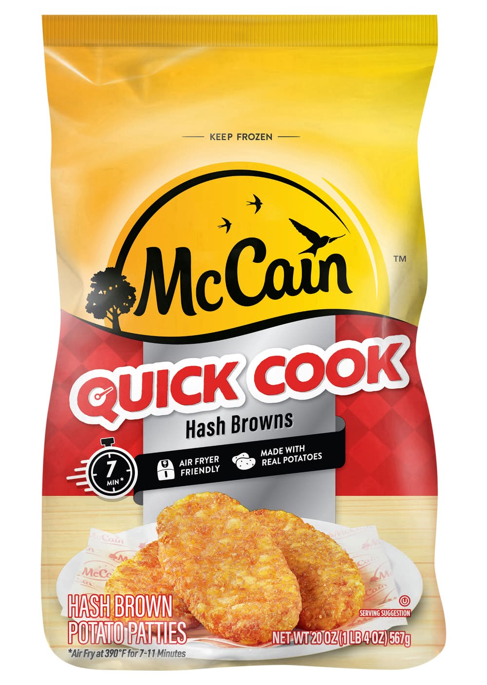 McCain Quick Cook Hash Browns 20 oz