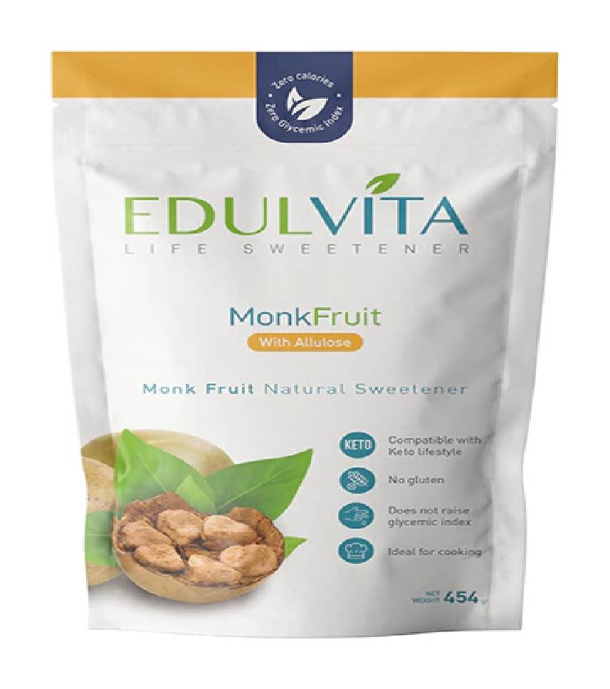 Edulvita Monfruit with Allulose 16 oz